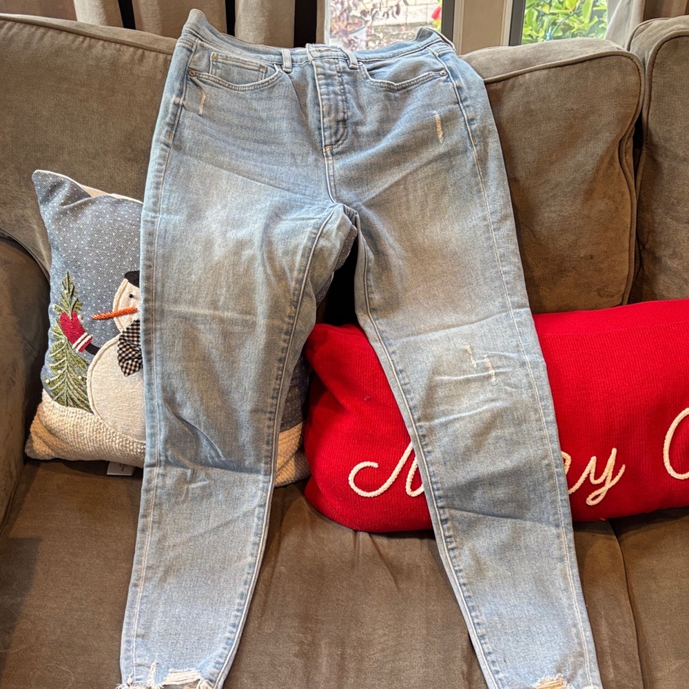 LOFT Light Blue Skinny Jeans